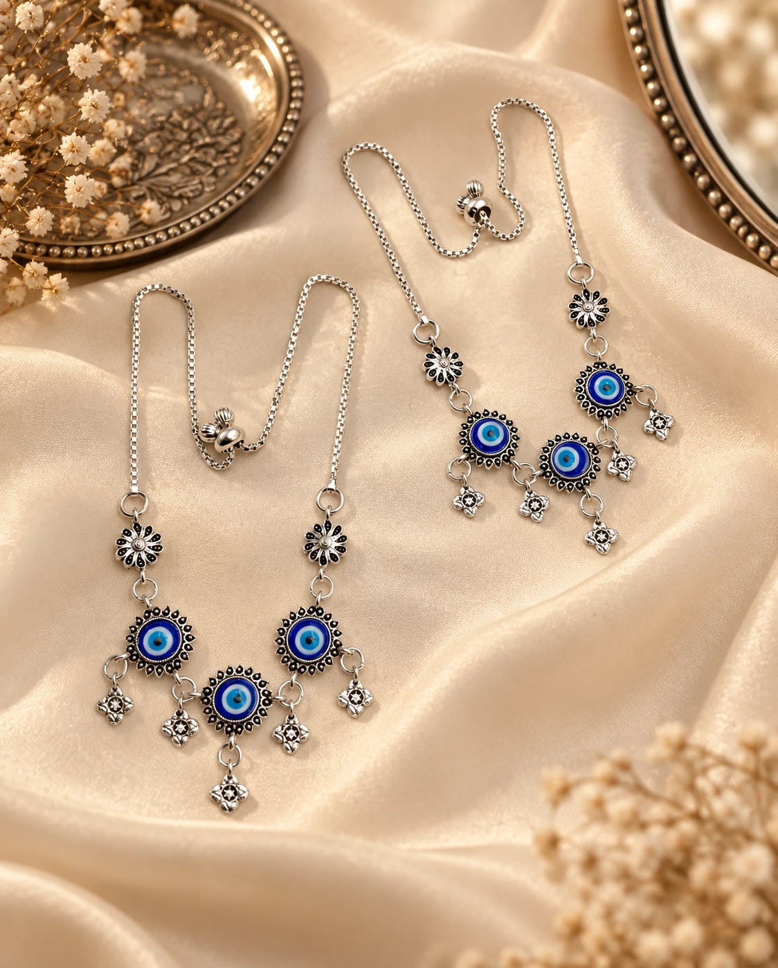 Trinetra Nazar Payal Pair styled lifestyle view