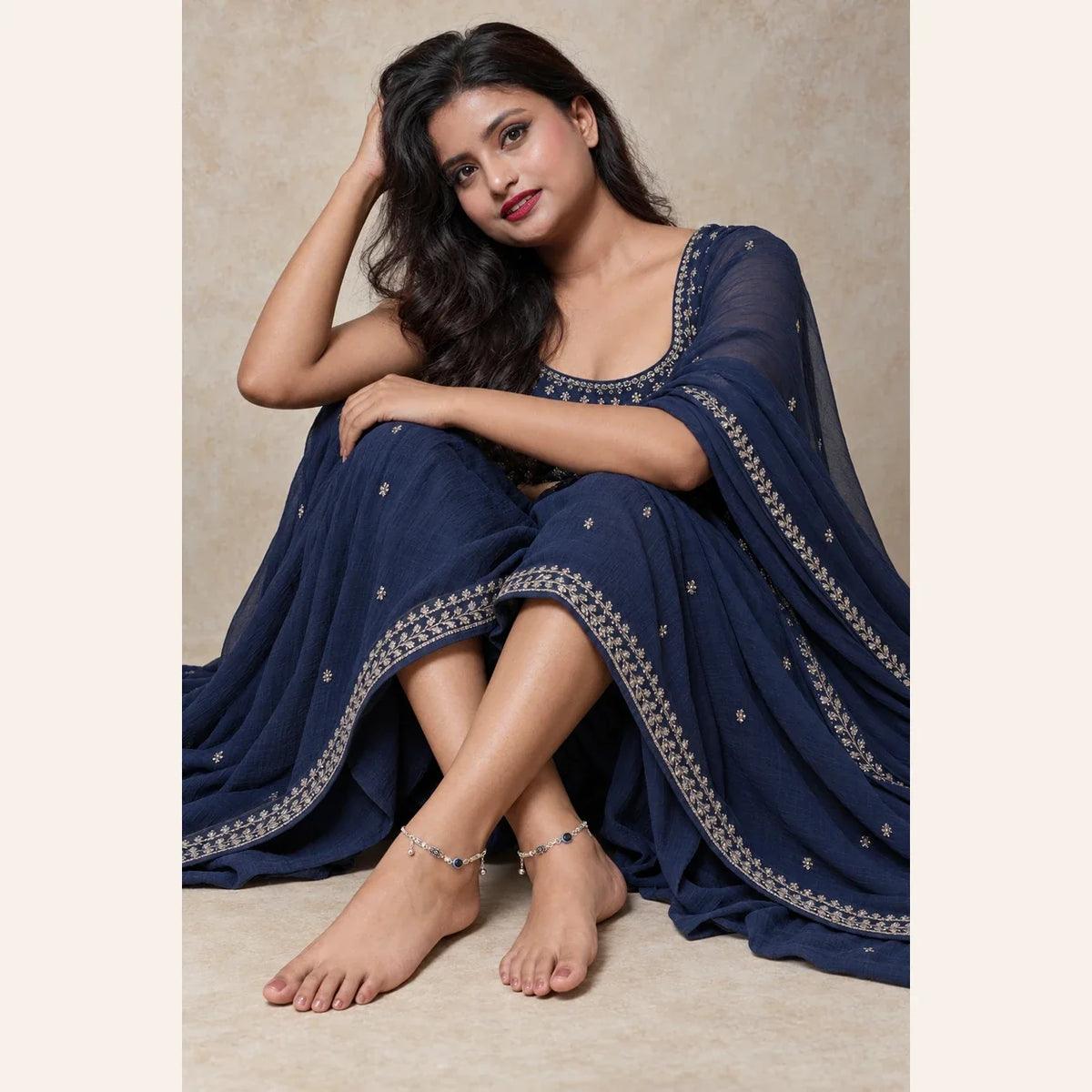 Dokyu Payal Silver 522 Front