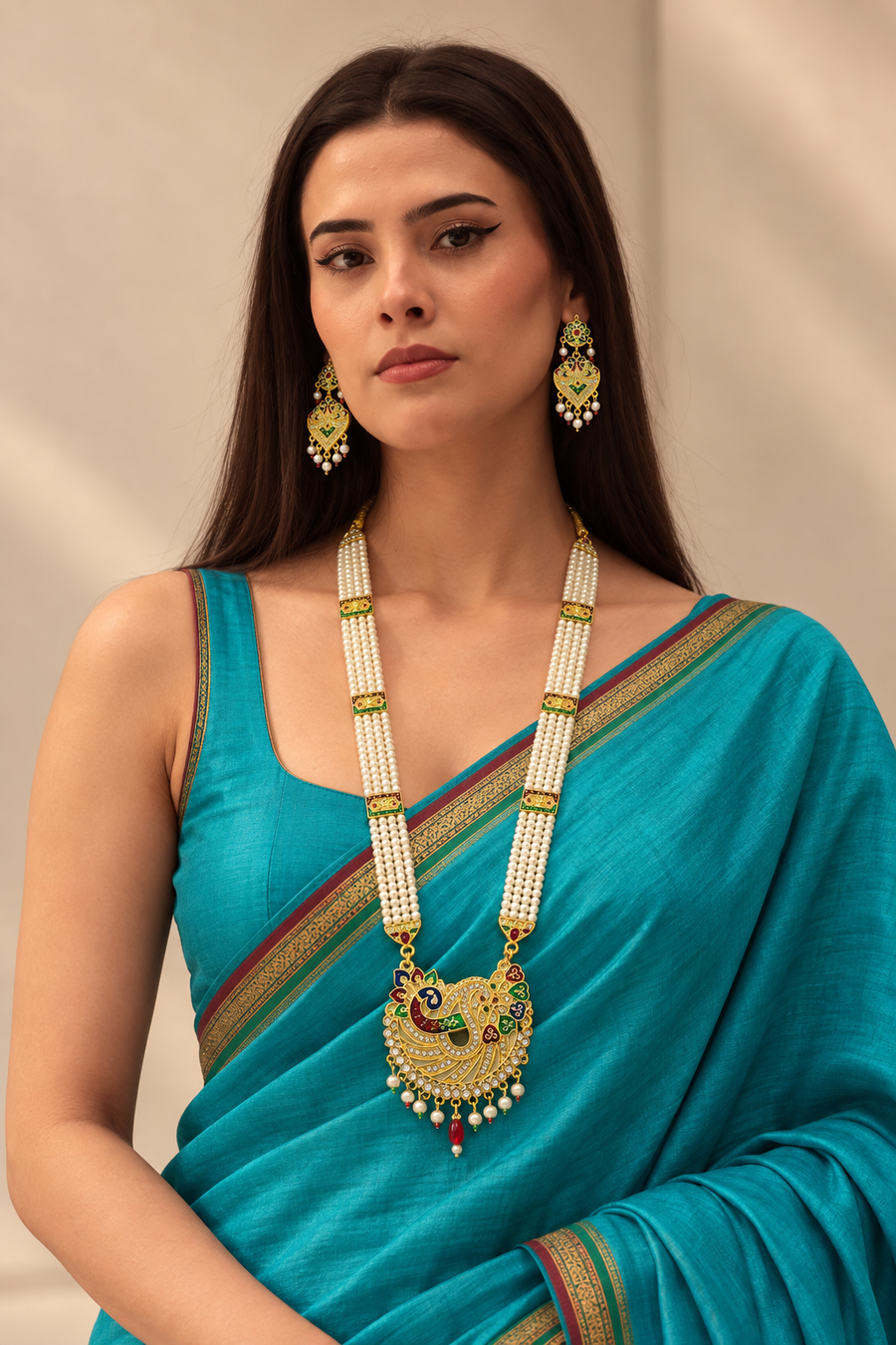 Rani Haar 749 Multi front view